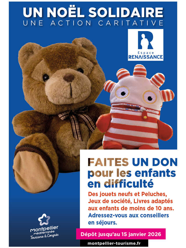 NOËL SOLIDAIRE AVEC ESPACE RENAISSANCE