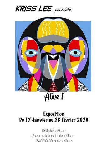EXPOSITION TEMPORAIRE KRISS LEE - KALEIDO BAR