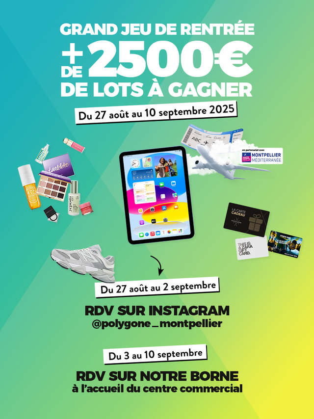 GRAND JEU DE LA RENTRÉE