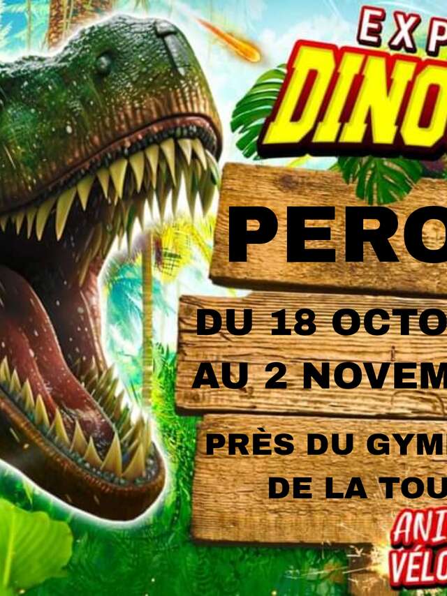 EXPOSITION DINOSAURES PÉROLS