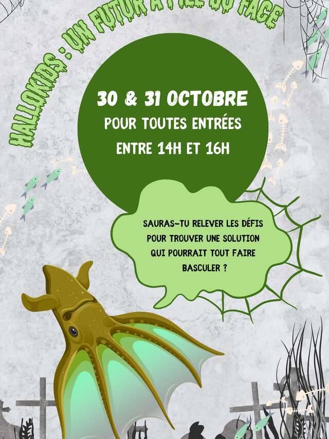 VACANCES DE TOUSSAINT ET HALLOWEEN AU SEAQUARIUM