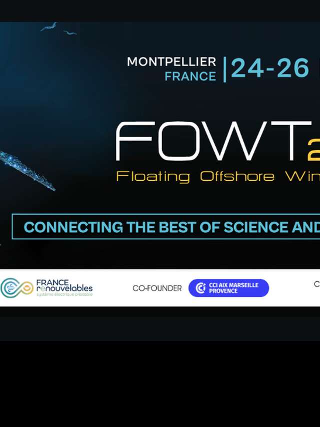 FOWT 2026 - FORUM INTERNATIONAL DE L’ÉOLIEN FLOTTANT EN MER