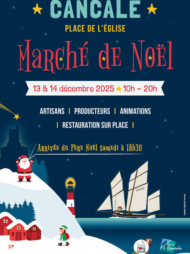 Marché de Noël à Cancale