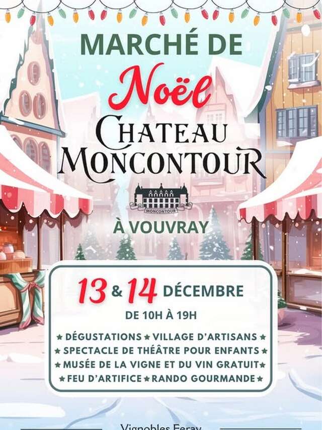Marché de Noël Château Moncontour