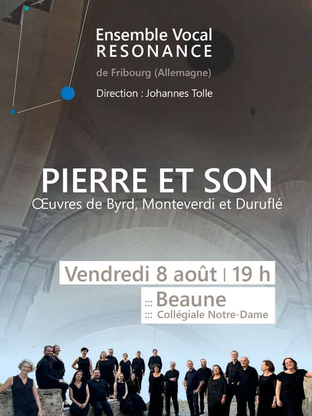 ENSEMBLE VOCAL RESONANCE : PIERRE ET SON
