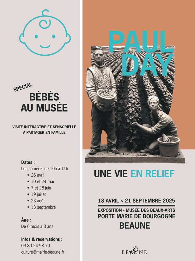 Bébés au musée : une découverte tout en douceur ! (6 mois -3 ans)