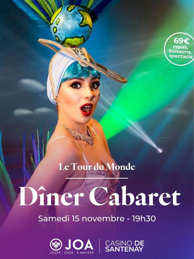 Dîner Cabaret Le Tour du Monde