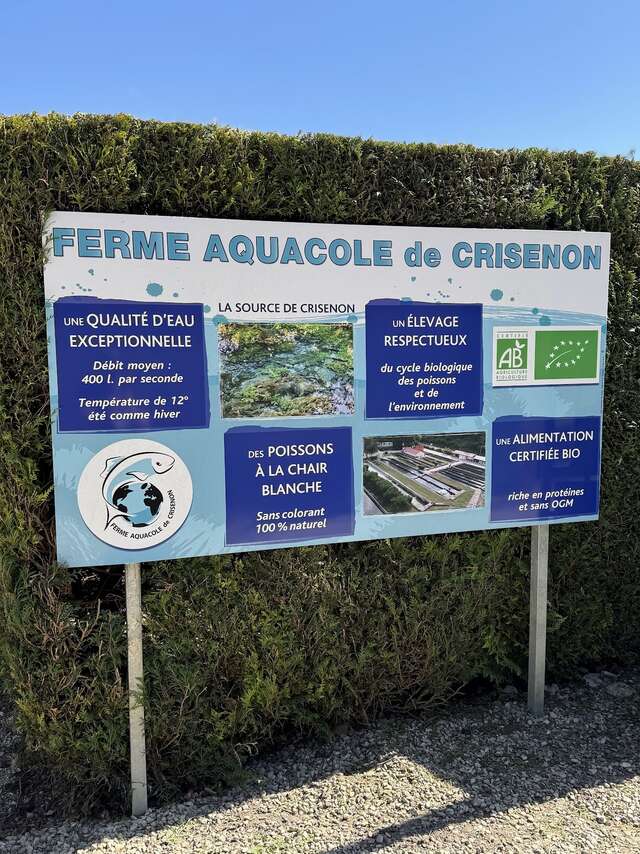 La Ferme Aquacole de Crisenon