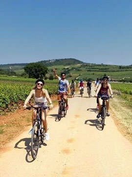 Active Tours : Les vignobles en vélo de Beaune à Mâcon