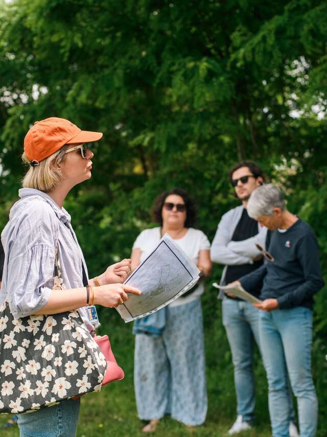 Visite guidée avec Amandine Chevallier, Guide-conférencière