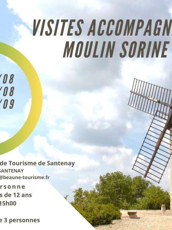Visites accompagnées du Moulin Sorine