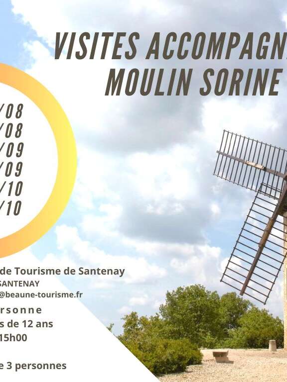 Visites accompagnées du Moulin Sorine