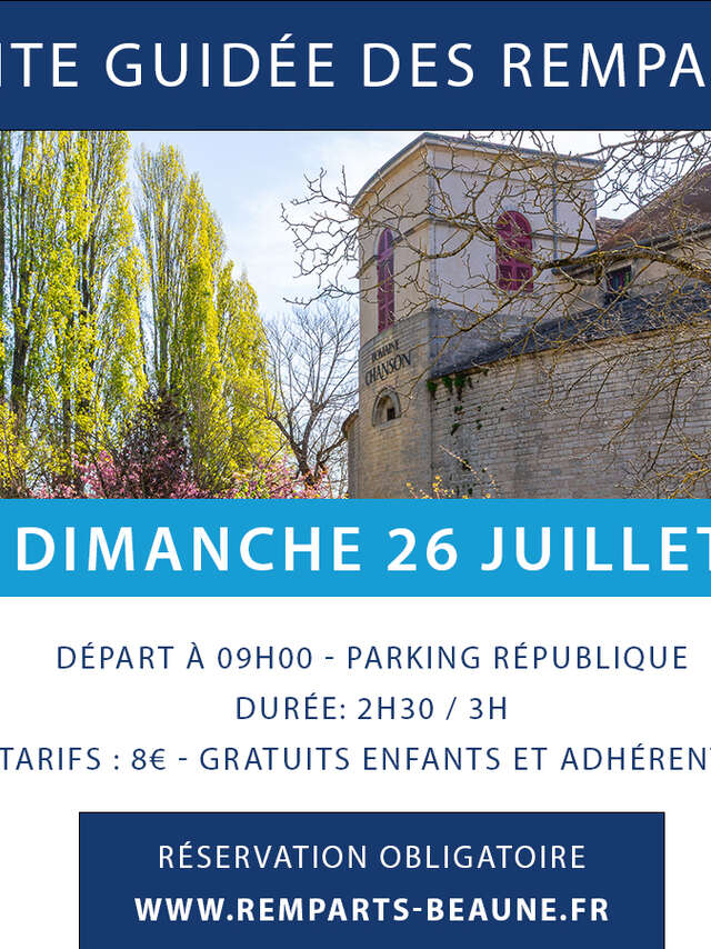 Visite guidée des remparts de Beaune