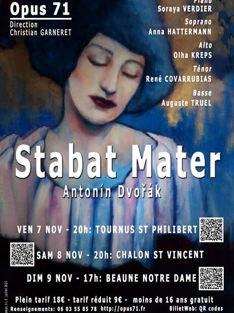 Opus71 présente le Stabat Mater d’Antonín Dvorák