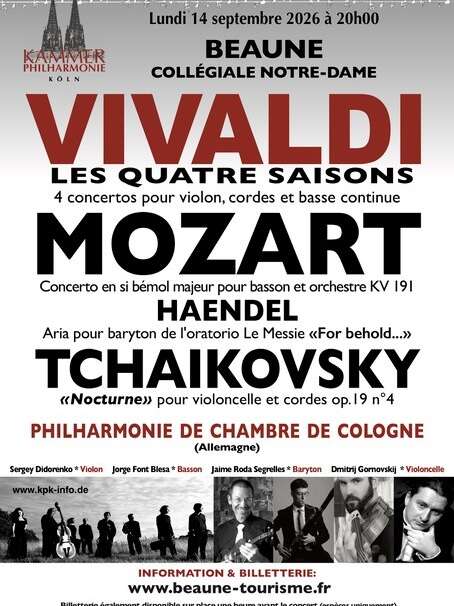 Concert de la Chambre Philharmonique de Cologne