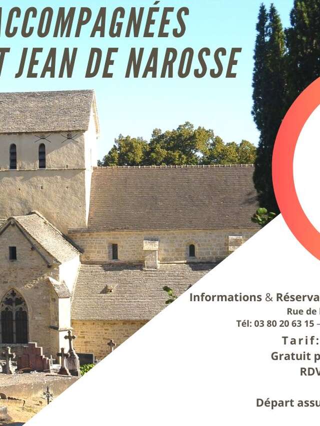 Visites accompagnées de l'Eglise Saint Jean de Narosse