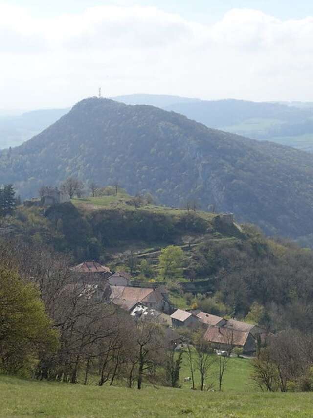 Itinéraire pédestre : sommet du Vuache depuis Chaumont