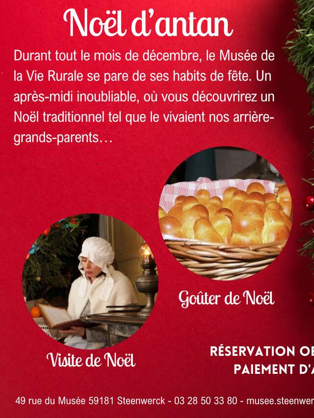 Noël d'Antan a Musée de la Vie Rurale de Steenwerck
