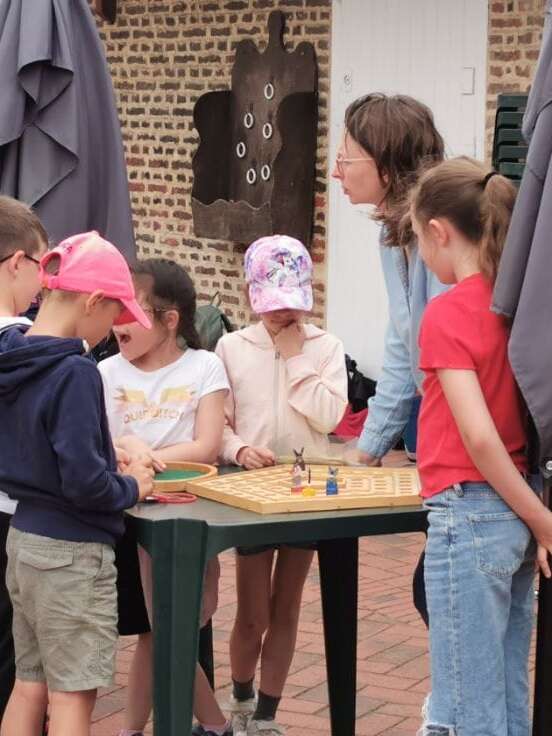 Jeu de l'oie au musée de la vie rurale