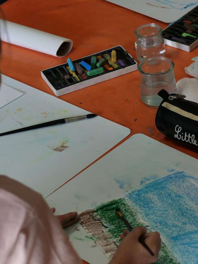 Atelier arts plastiques au Musée de Flandre : Le jardin imprimé