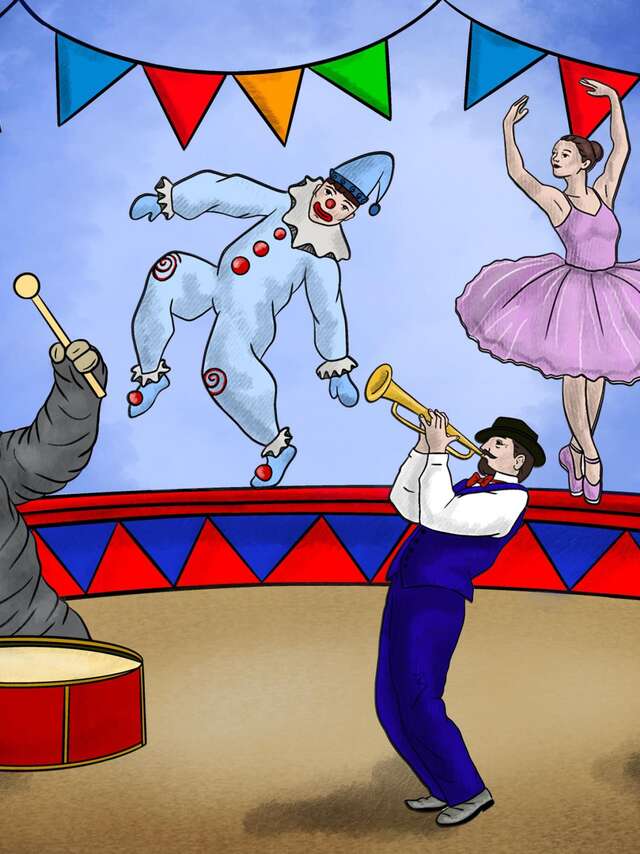 Parcours famille au Musée de Flandre : nono fait son cirque