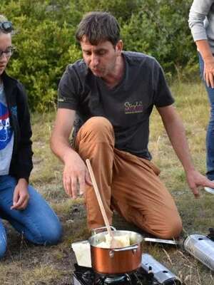 Rando aligot sur le Causse Noir au chaos de Roquesaltes - 2025
