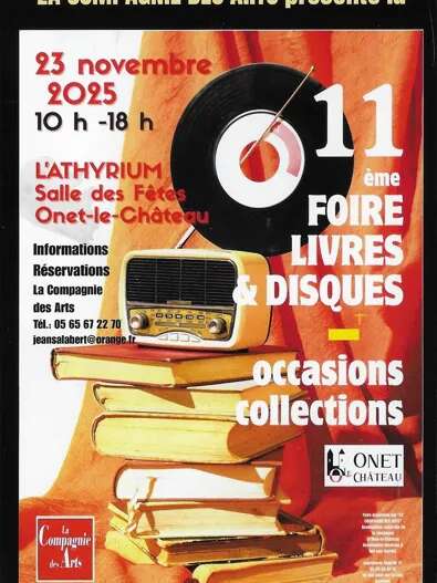 Foire aux livres et disques d'occasion