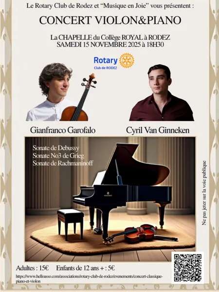Concert Violon & Piano