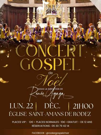 Concert gospel de Noël