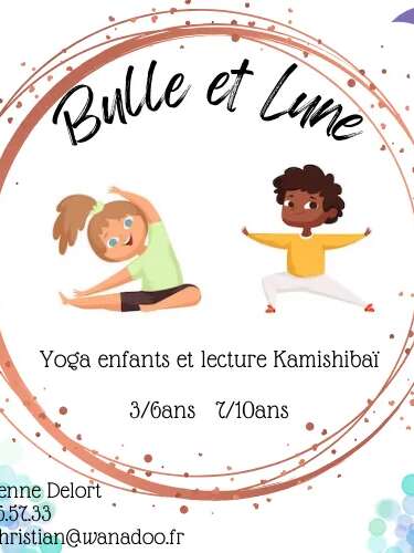 Bulle et Lune : Yoga, lecture et goûter