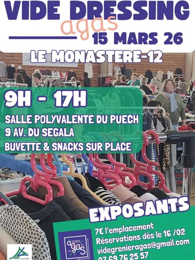 Vide-dressing de l'Agas