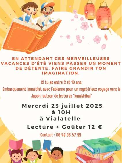 Lecture Kamishibaï - goûter enfants 3-10 ans