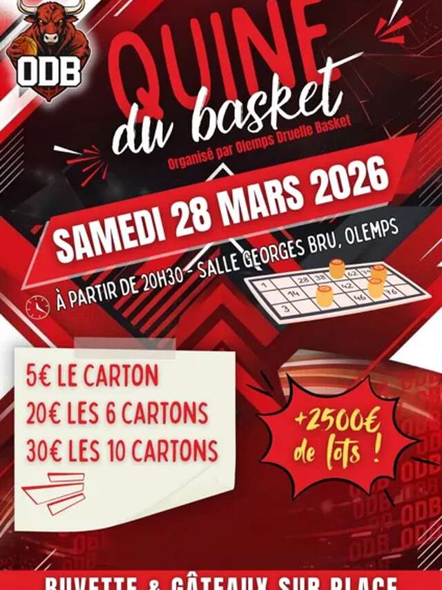 Quine Olemps Druelle Basket