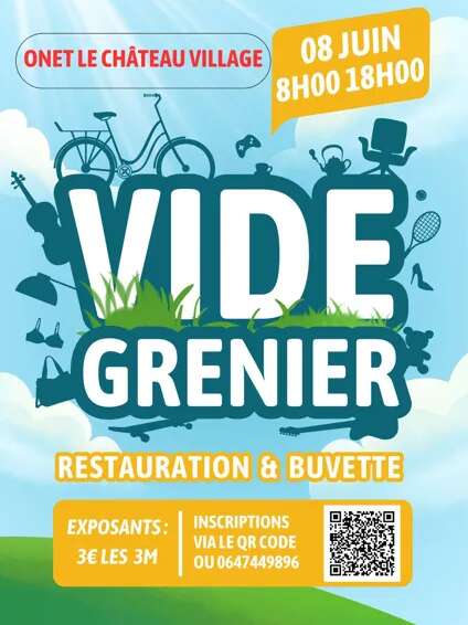 Vide Grenier - Onet Le Chateau Village
