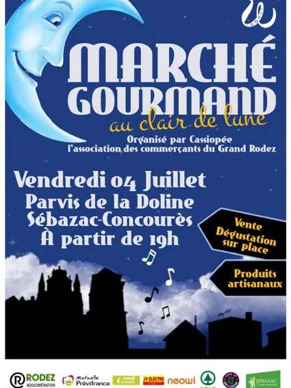 Marché gourmand à Sébazac - 4 juillet