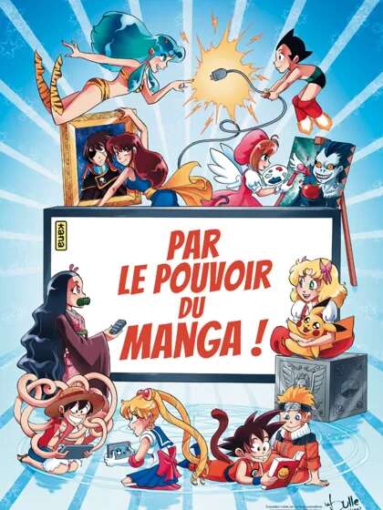 Exposition "par le pouvoir du manga"