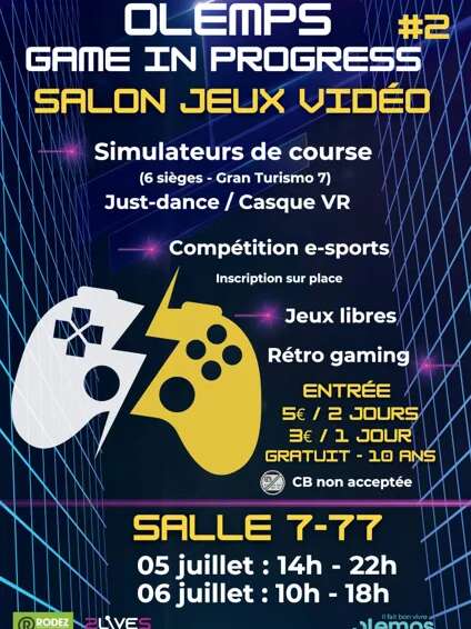 Salon Jeux Vidéo à Olemps