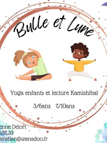 Bulle et Lune : Atelier yoga enfant