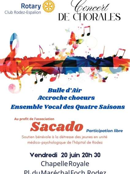 Concert de chorales à la Chapelle Royale