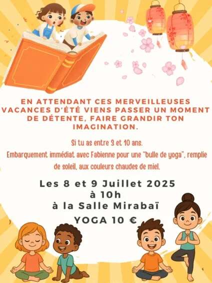 Bulle et Lune : Atelier yoga enfant 3-10 ans