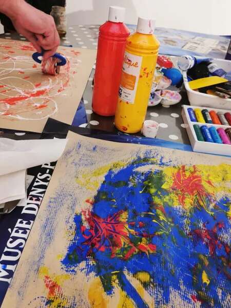 Visite/atelier autour de l'exposition temporaire : "Art abstrait".