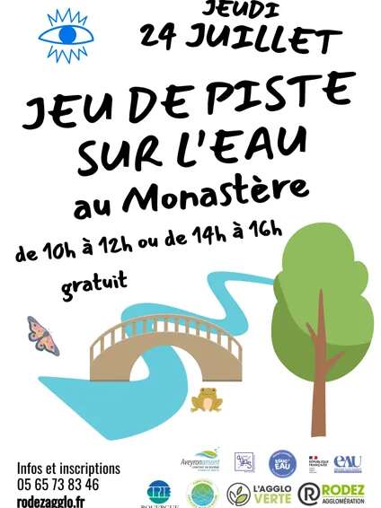 Jeu de piste sur l'eau