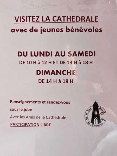 Visite de la cathédrale avec des bénévoles