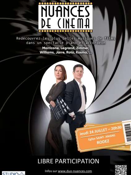 Concert : Nuances de cinéma