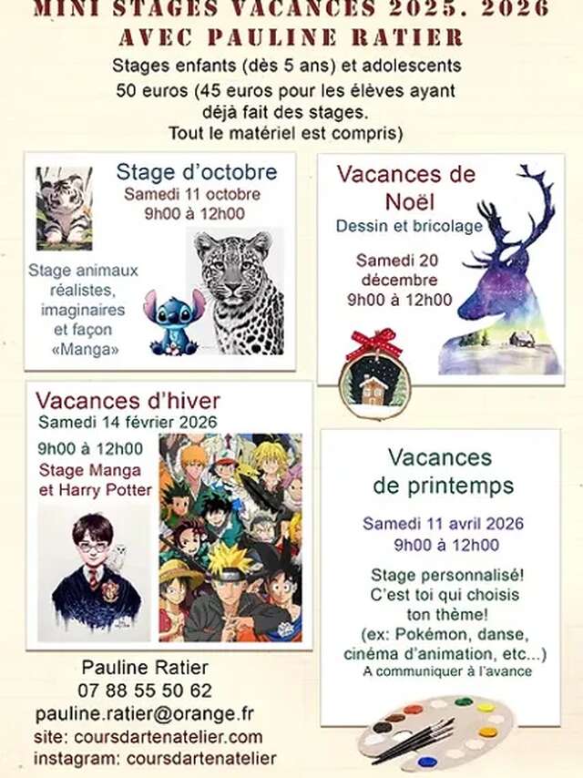 Atelier Sonia Privat : dessin et peinture