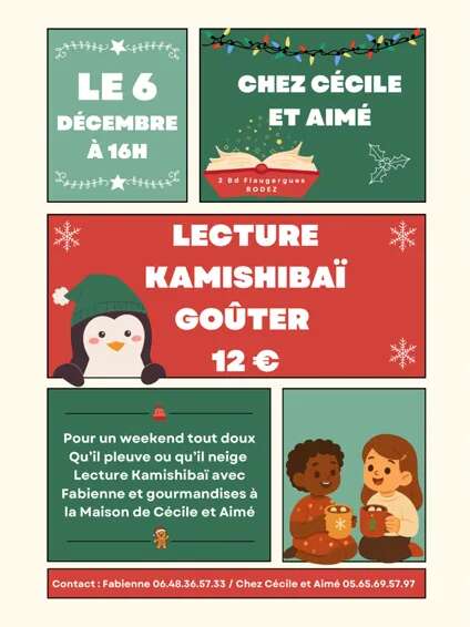 Bulle et Lune : Lecture kamishibai et Goûter