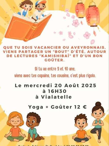 Bulle et Lune : Atelier yoga enfant 3-10 ans