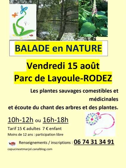 Balade Nature au Parc de Layoule
