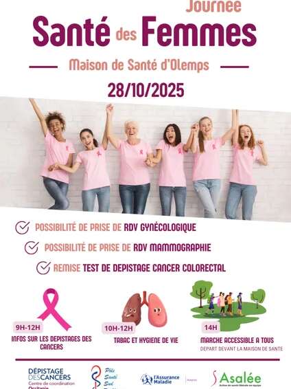 Octobre rose : Journée Santé des Femmes