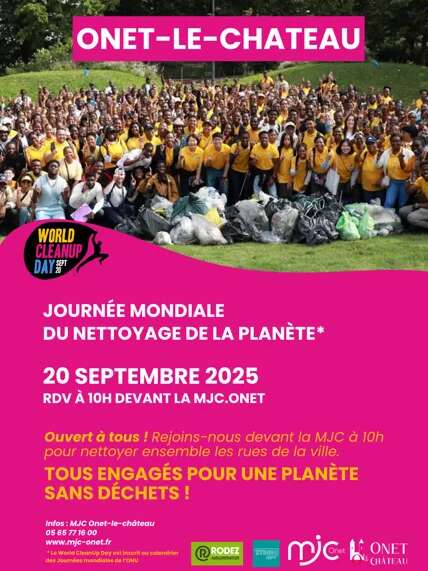 Journée mondiale de nettoyage de notre Planète